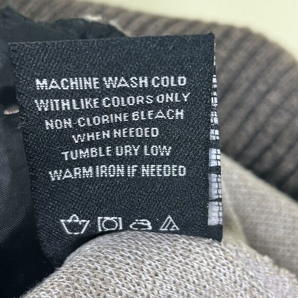 Marx & Dutch Collection Men's Zip Front Cardigan Sweater Tan Brown Size Small - Picture 11 of 11